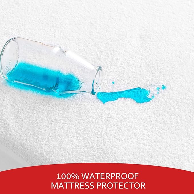 Crib Sheets & Waterproof Crib Mattress Protector - Image 3