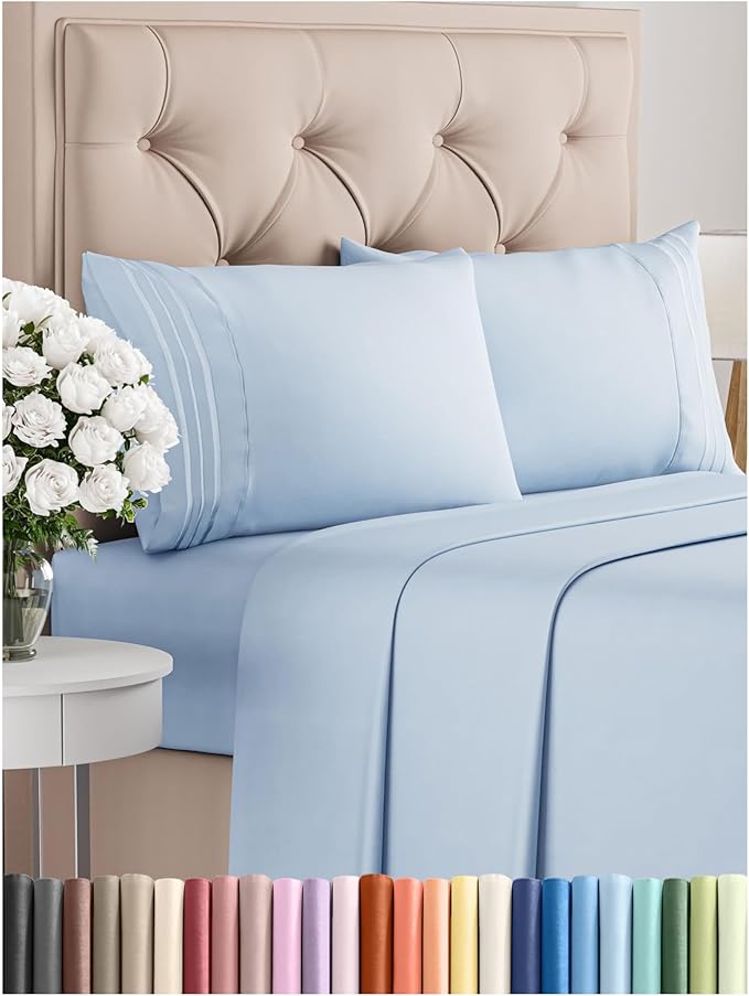 King Size 4 Piece Sheet Set by CGKUnlimited