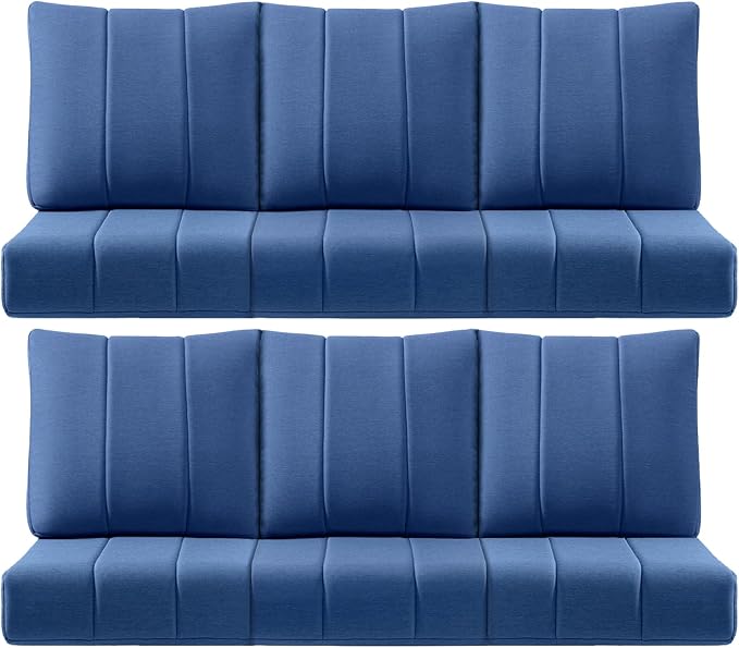 Luxury 24x24x6 Inch Kitty Outdoor Deep Seat Cushions Set of 6 by ACTREST