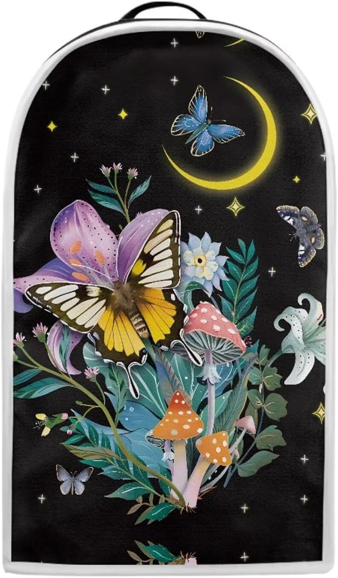 Butterfly Moon Print Blender Cover Kitchen Blender Dust Covers Food Processor - Image 2