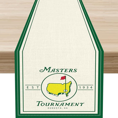 Golf Table Runner by Unknown