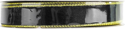 MEEDEE Black and Gold Velvet Ribbon - Image 9