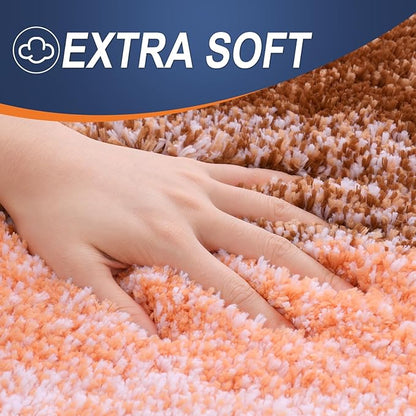 OLANLY Bathroom Rugs Mat 30x20, Extra Soft Absorbent Microfiber Bath Rugs - Image 3