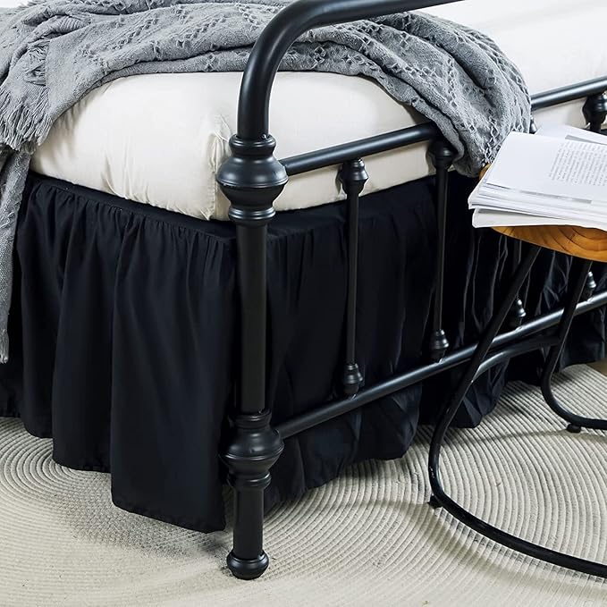 Bed Skirts Queen Size Ruffled Bed Skirt - Image 8