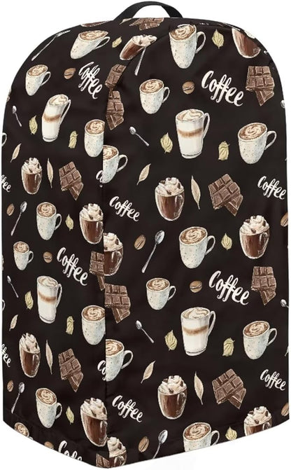 Chocolate Coffee Cups Blender Cover - Image 4