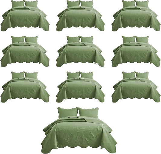 IR Imperial Rooms 10 Pack Twin Quilt Bedding Set by IRImperialRooms