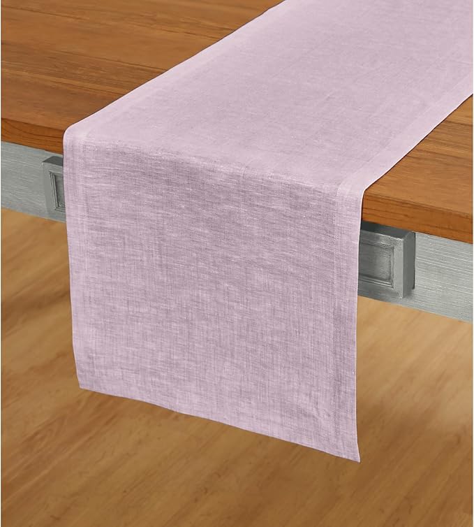 Solino Home Linen Table Runner 72 Inches Long by SolinoHome