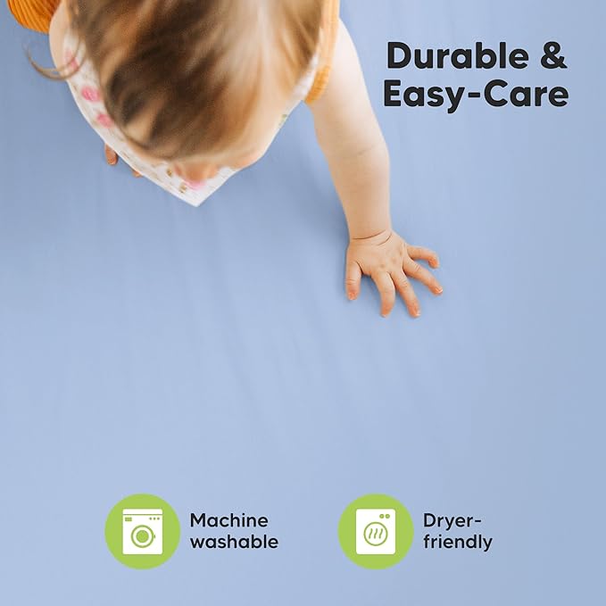 2-Pack Mini Crib Sheets Fitted - Image 7