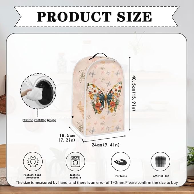 Blender Covers For Kitchen Food Processor Cover Blender Cover Dust Cover Print - Image 6
