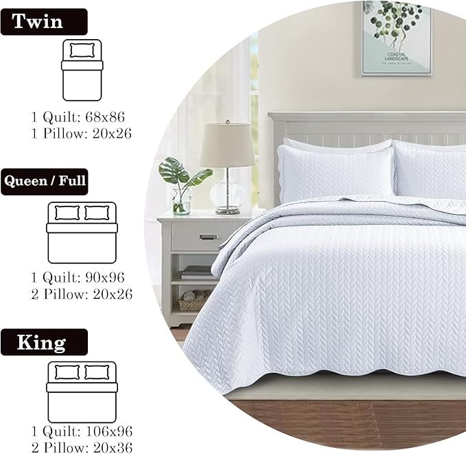 IR Imperial Rooms Twin Quilt Bedding Set Size + 1 Pillow Shams - Image 8
