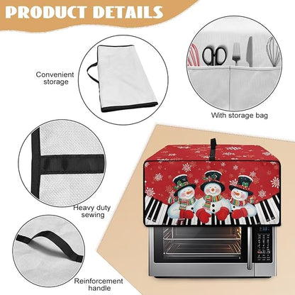 Christmas Air Fryer Toaster Oven Cover - Image 5