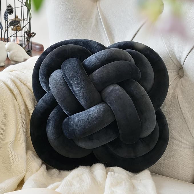 Xuyier Knot Pillow Ball, Decorative Throw Pillows by Xuyier