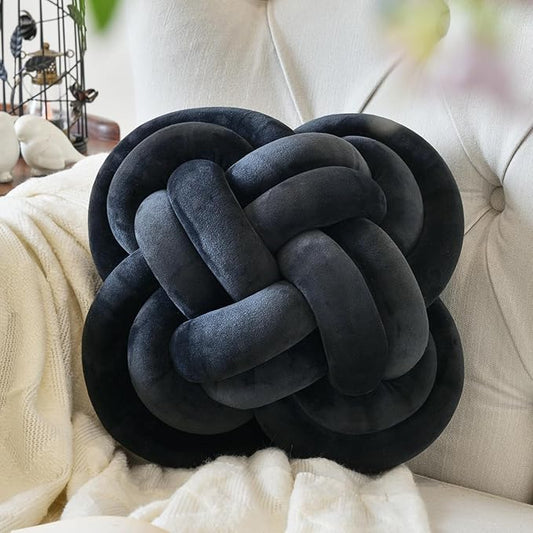 Xuyier Knot Pillow Ball, Decorative Throw Pillows by Xuyier