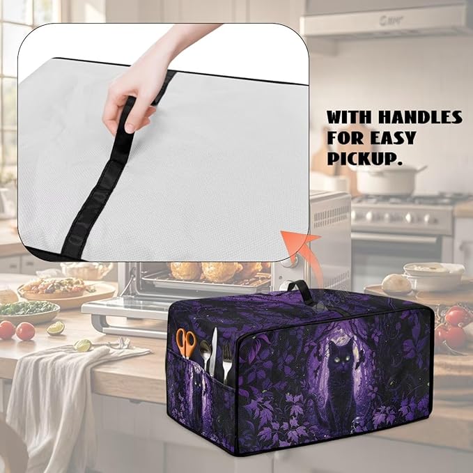 Countertop Convection Oven Cover Decorative and Protective Air Fryer Toaster - Image 4
