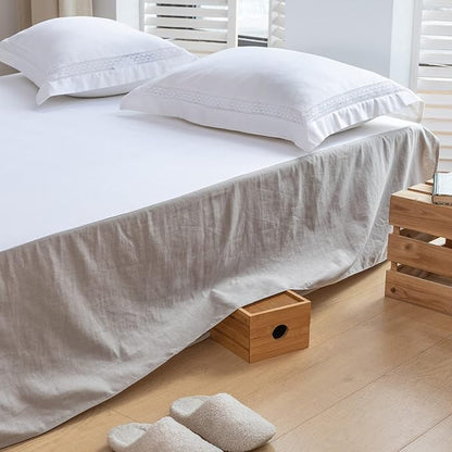 BISELINA French Linen Bed Skirt - Image 5
