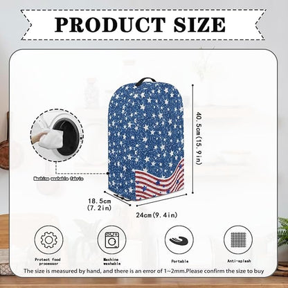 USA Flag Print Blender Dust Cover Stand Mixer or Coffee Maker Appliance Covers - Image 6
