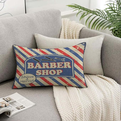 TKS MITLAN Barber Shop Poster Throw Pillow Case Cushion Cover Barbershop - Image 7