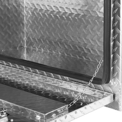 forwode 36 inch underbody truck tool box aluminum on a desk or shelf
