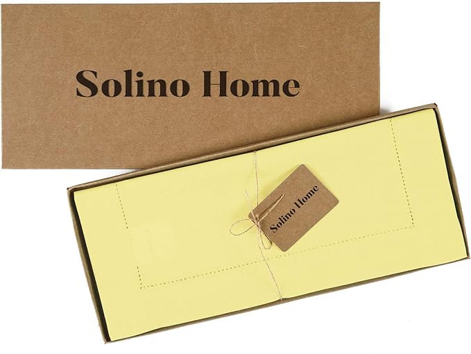 Solino Home Yellow Table Runner 90 Inches Long - Image 5