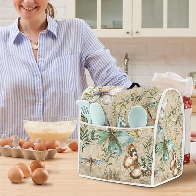 Butterfly Mixer Covers for Stand Mixers 4.5-5 Quart Vintage Stand Mixer Cover - Image 2
