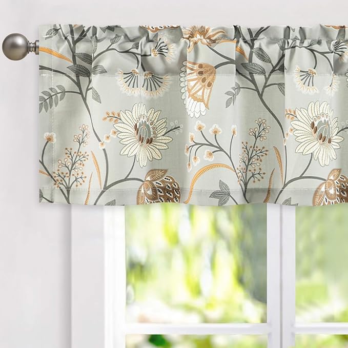 Leeva Rustic Kitchen Valances for Windows by Leeva
