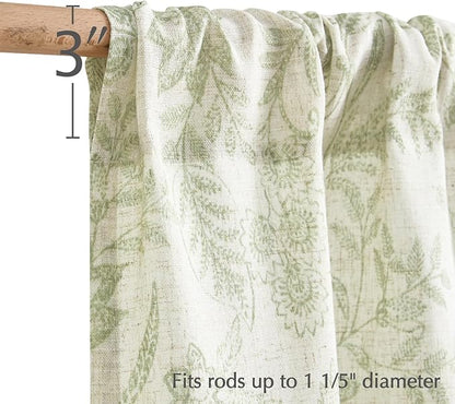 jinchan Floral Kitchen Curtains - Image 3