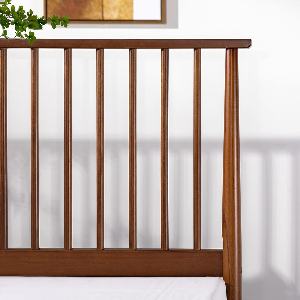 ZINUS Linda Mid Century Wood Platform Bed Frame, Solid Wood Foundation, Wood ...