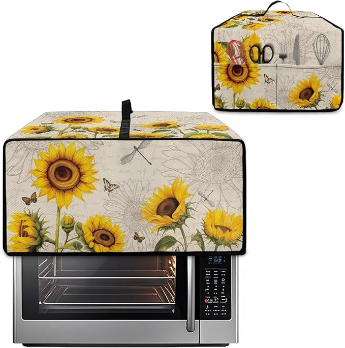 Microwave Oven Dust Cover Waterproof Toaster Oven Cover - Image 2
