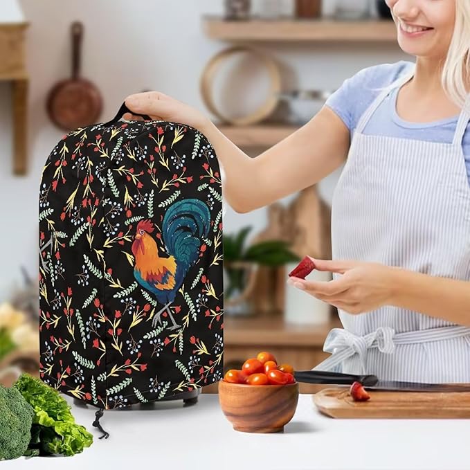 Chicken Pattern Blender Dust Cover Stand Mixer or Coffee Maker Appliance Cover - Image 3