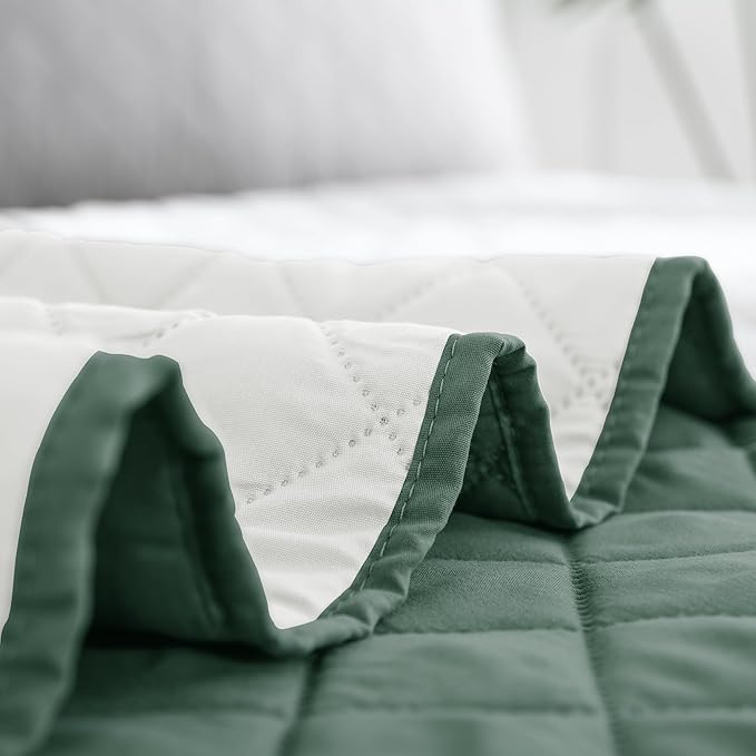 Easy-Going Twin Size Reversible Quilt Set - Image 7