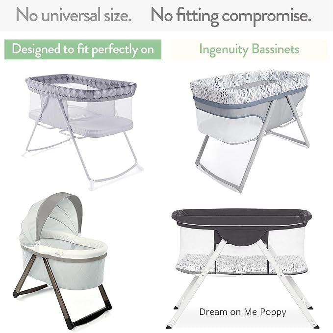 Bassinet Fitted Sheets Compatible - Image 2