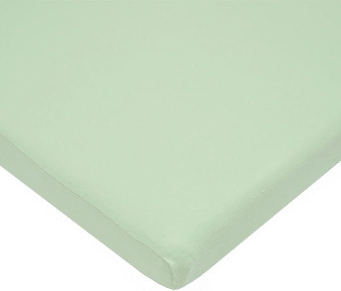 American Baby Company 15" x 33" Fitted Bassinet Sheet, 100% Natural Cotton by AmericanBabyCompany