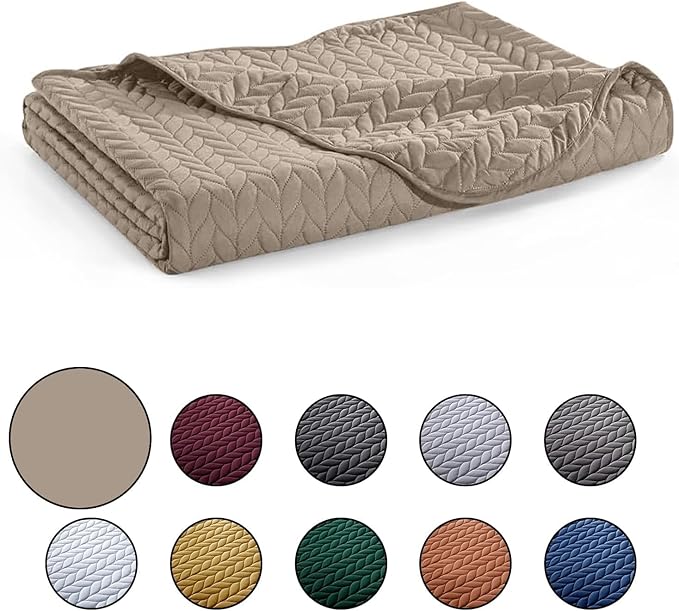 IR Imperial Rooms 8 Pack California King Quilt Bedding Set - Image 5