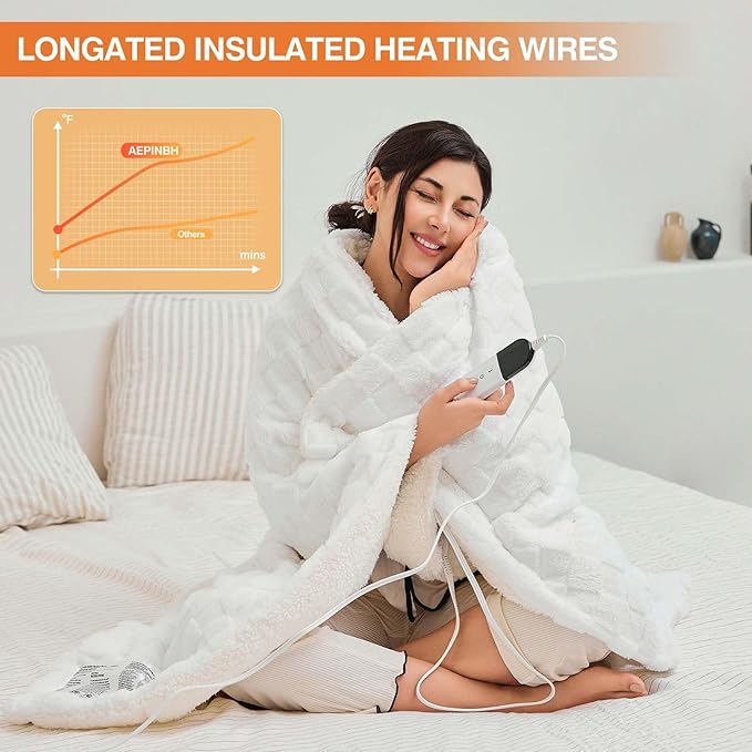 Electric Blanket, Heated Blanket - Image 5