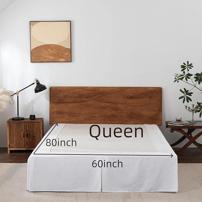 Queen Bed Skirt, Wrap Around Bed Skirt - Image 2