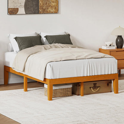 olixis full size bed frame, platform bed frame, close-up detail