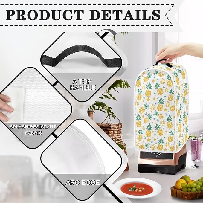 Blender Covers For Kitchen Food Processor Cover Blender Cover Dust Cover Print - Image 4