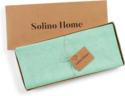 Solino Home Linen Table Runner 90 Inches Long - Image 5