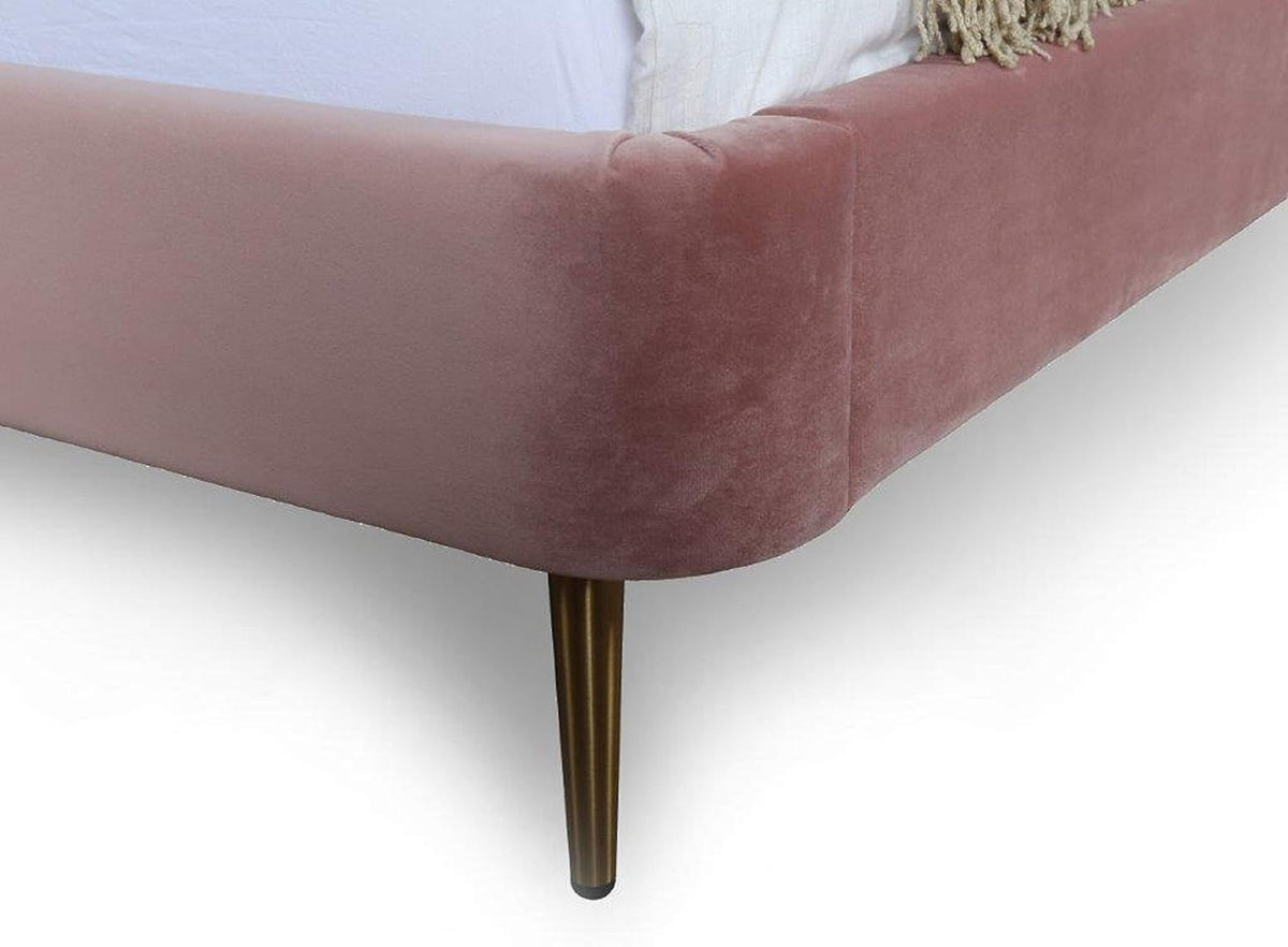 manhattan comfort heather full size bed frame with on a desk or shelf