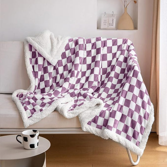 LOMAO Sherpa Throw Blanket Fleece Blanket by LOMAO