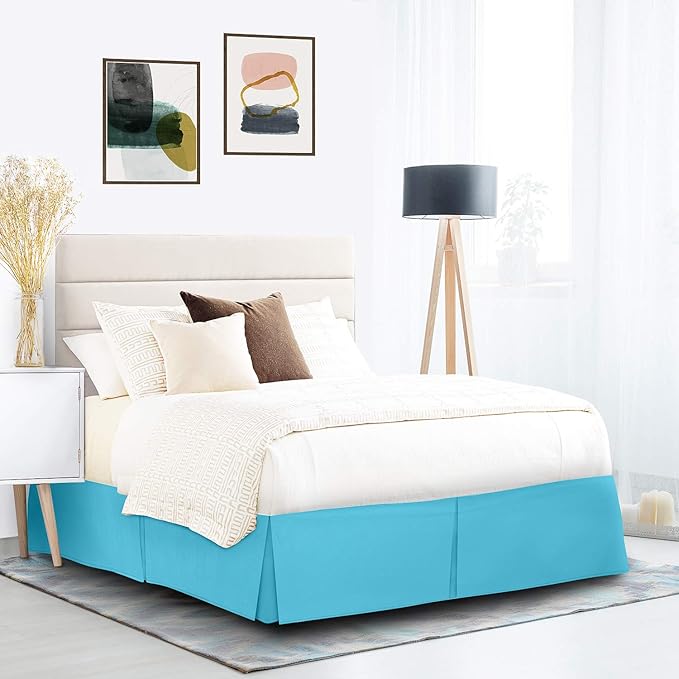 Nestl Beach Blue Twin XL Bed Skirt - Image 9