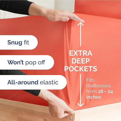 Extra Deep Pocket Twin Sheets - Image 3