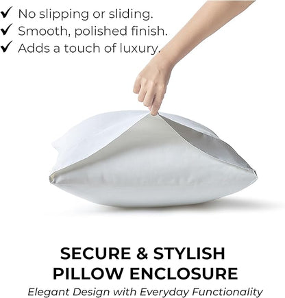 100% Natural Cotton Bed Sheets | 500 TC Single-Ply Sateen Weave Twin XL Sheets - Image 5
