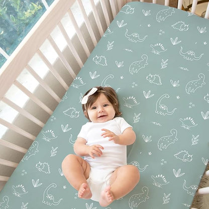 BROLEX Baby Fitted Crib Sheets: Kid Crib Sheets - Image 3