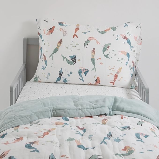 Little Unicorn Toddler Bedding 3-Piece Set | Super Soft & Breathable Muslin - Image 3