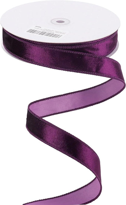 MEEDEE Purple Velvet Ribbon by MEEDEE