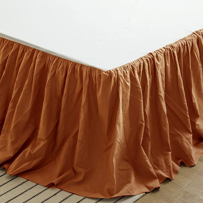 BISELINA French Linen Bed Skirt - Image 6