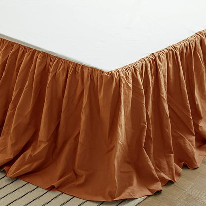 BISELINA French Linen Bed Skirt - Image 6
