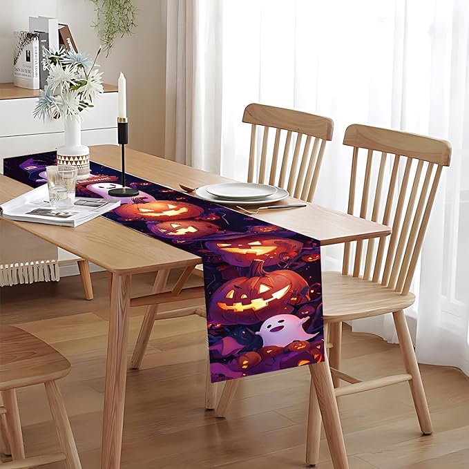 Halloween Table Runner – 13x72 Inch Festive Table Decor - Image 8