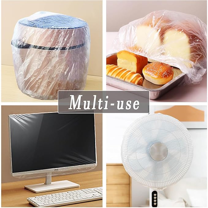 STAYWILD 60 PCS Clear Small Appliance Dust Covers, Disposable Kitchen Appliance - Image 5